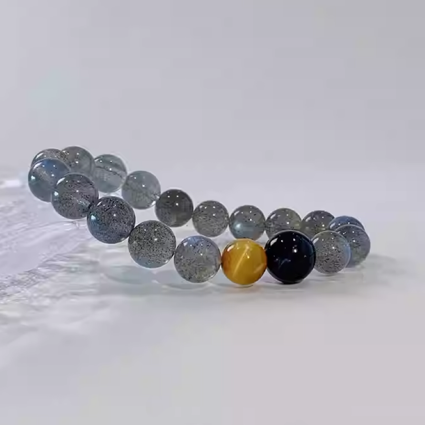 Natural Grey Moonstone Crystal Bracelet - Unlock the Mystical Powers