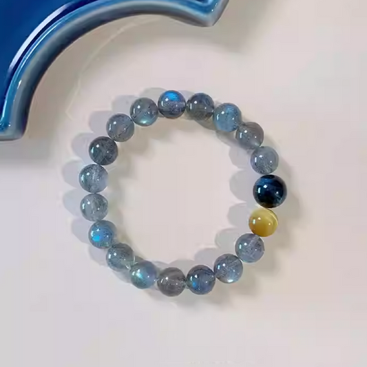 Natural Grey Moonstone Crystal Bracelet - Unlock the Mystical Powers