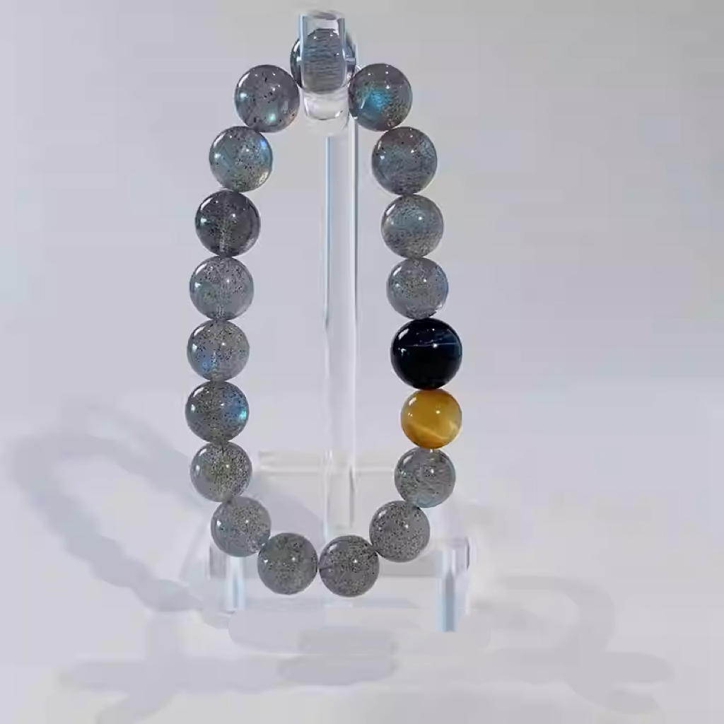 Natural Grey Moonstone Crystal Bracelet - Unlock the Mystical Powers