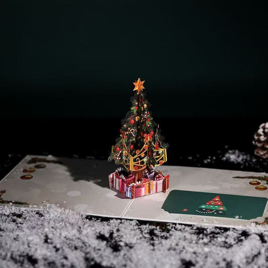 ✨3D Christmas Tree Pop-Up Card