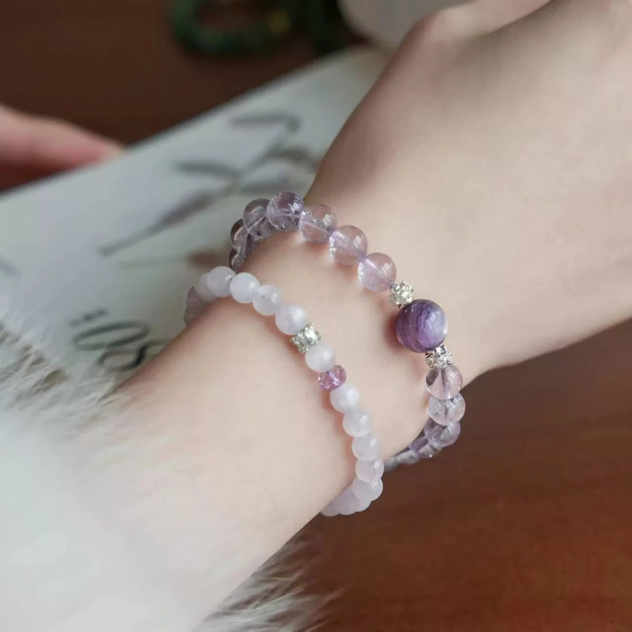 Gemini Crystal Bracelet – Amethyst Bracelet for Clarity & Communication | Crystals for Gemini