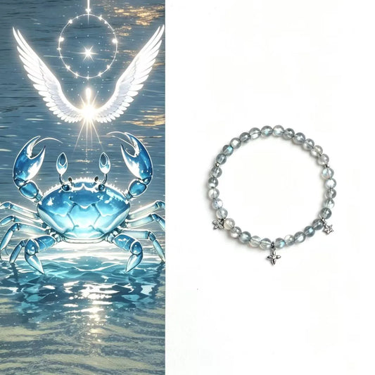 Cancer Bracelets – Bracelet with Moonstone for Emotional Healing & Cancer Zodiac Jewelry