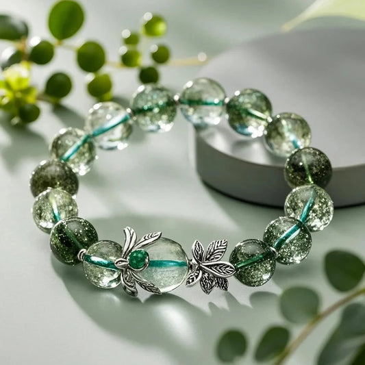 Natural Green Aventurine Bracelet | Enhance Career Luck and Positive Vibes