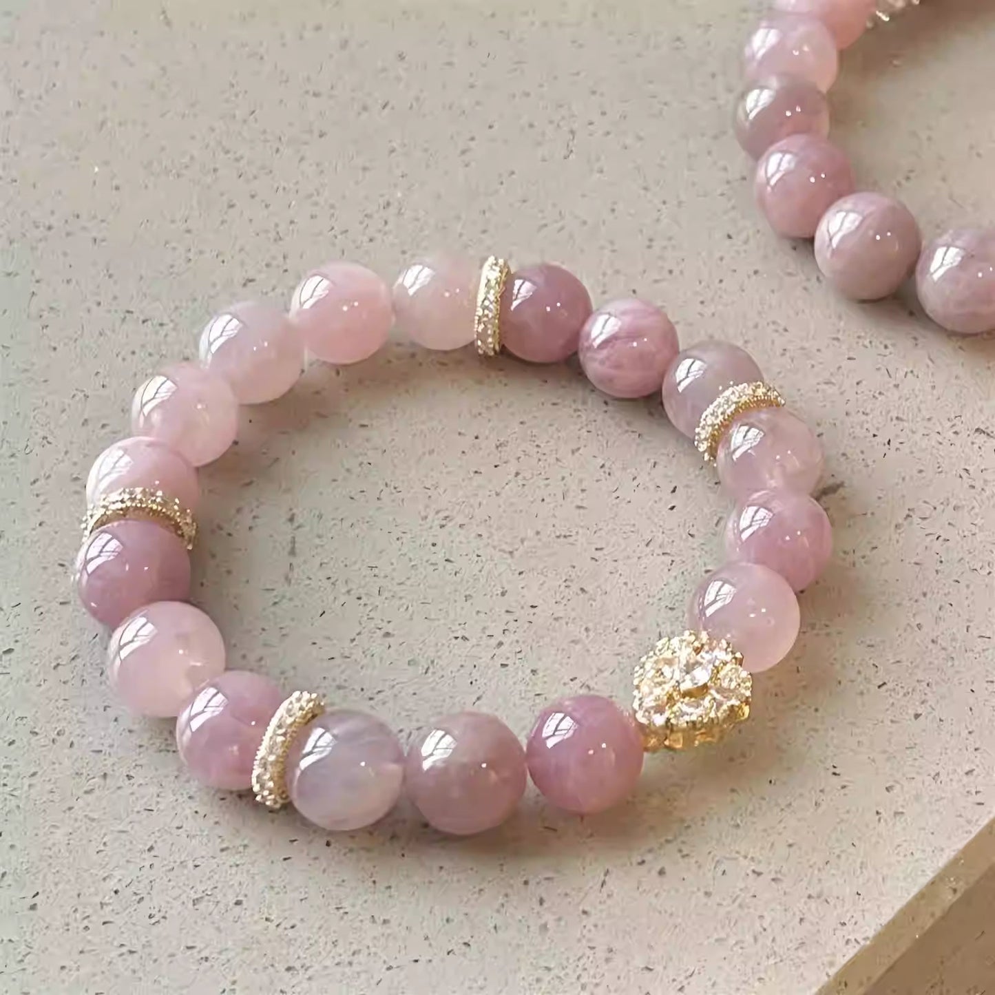Rose Quartz Bracelet – Crystal Bracelet to Attract Love & Emotional Healing