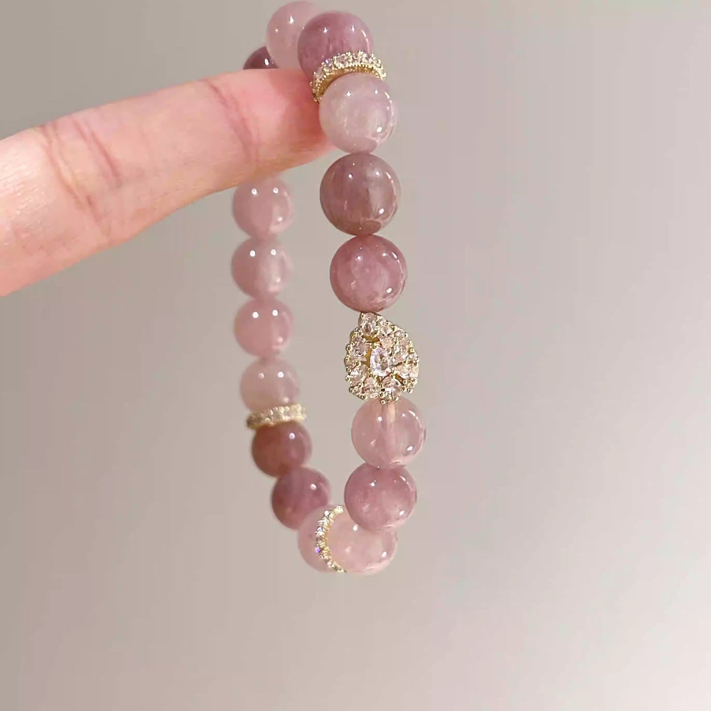 Rose Quartz Bracelet – Crystal Bracelet to Attract Love & Emotional Healing