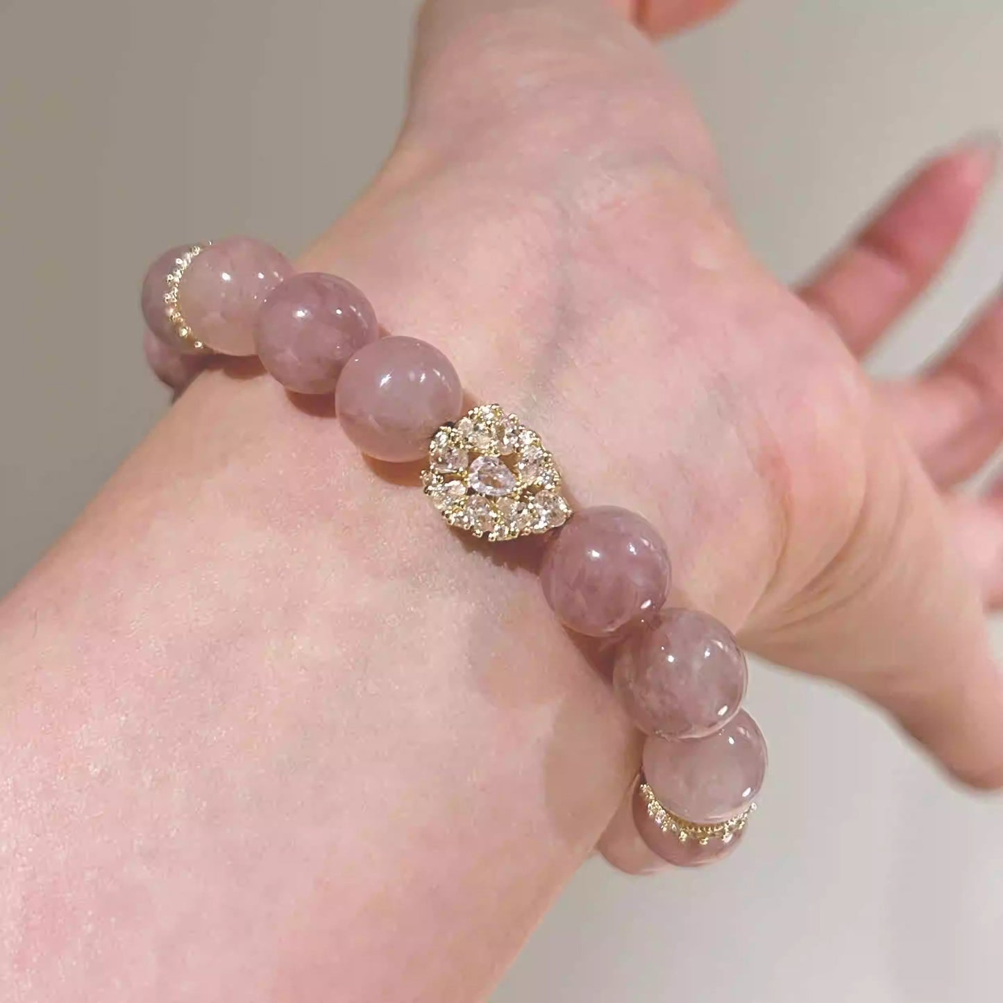 Rose Quartz Bracelet – Crystal Bracelet to Attract Love & Emotional Healing